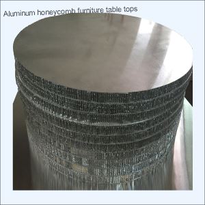 Alumiiniset hunajakennohuonekalujen työtasot